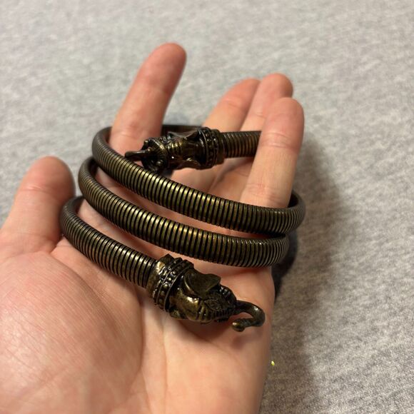 Vintage 1970s Bergere Elephant Gaspipe Belt main image 5